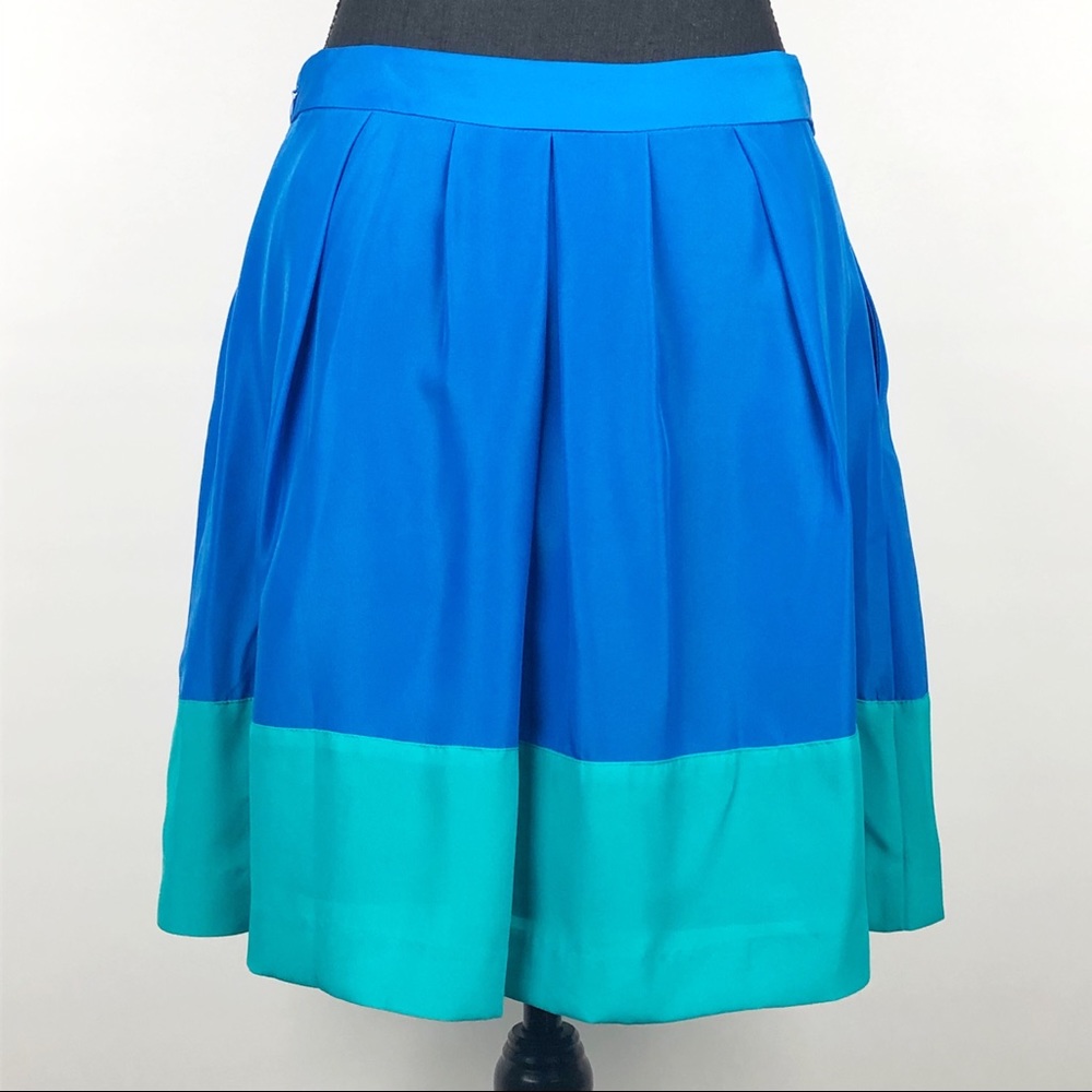 J. Crew | Color Block Skirt | 6